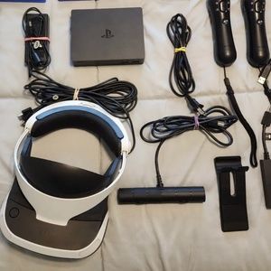 🎮🕹PSVR CUH-ZVR2 with camera, 2 motion controllers, headset and console